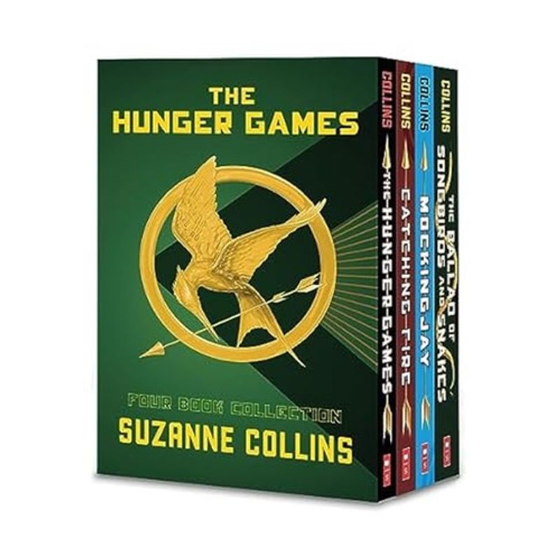 ANTARTICA LIBROS - Hunger Games 4-Book Paperback Box Set
