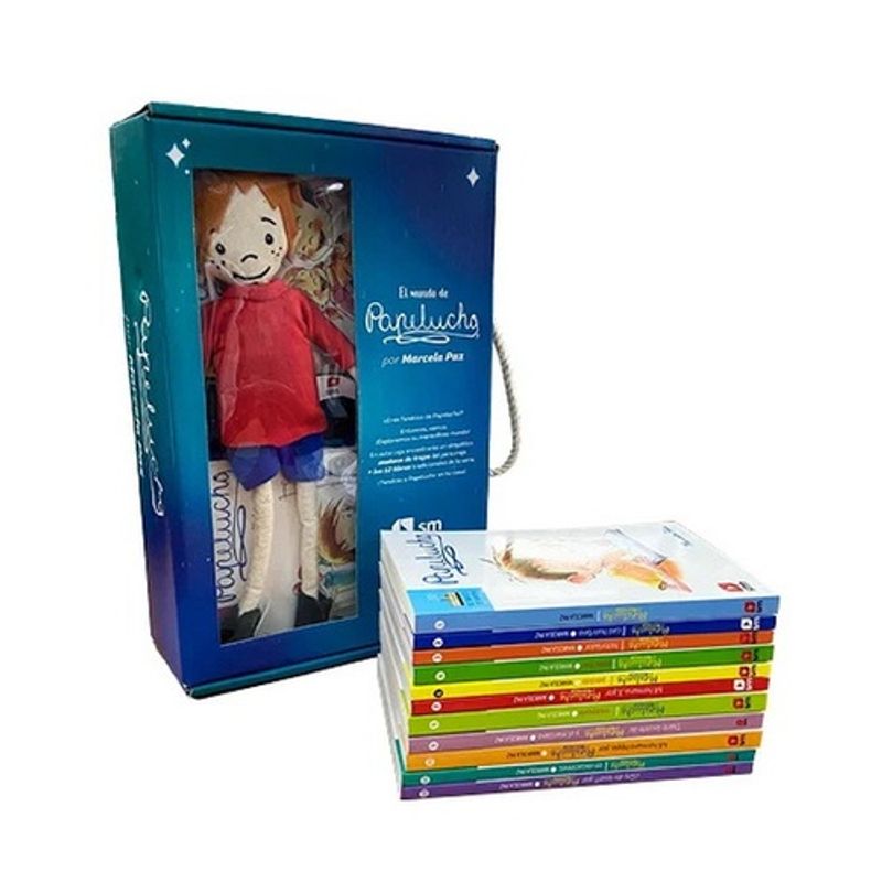 ANTARTICA LIBROS - La Biblioteca De Papelucho (Incluye Muñeco)