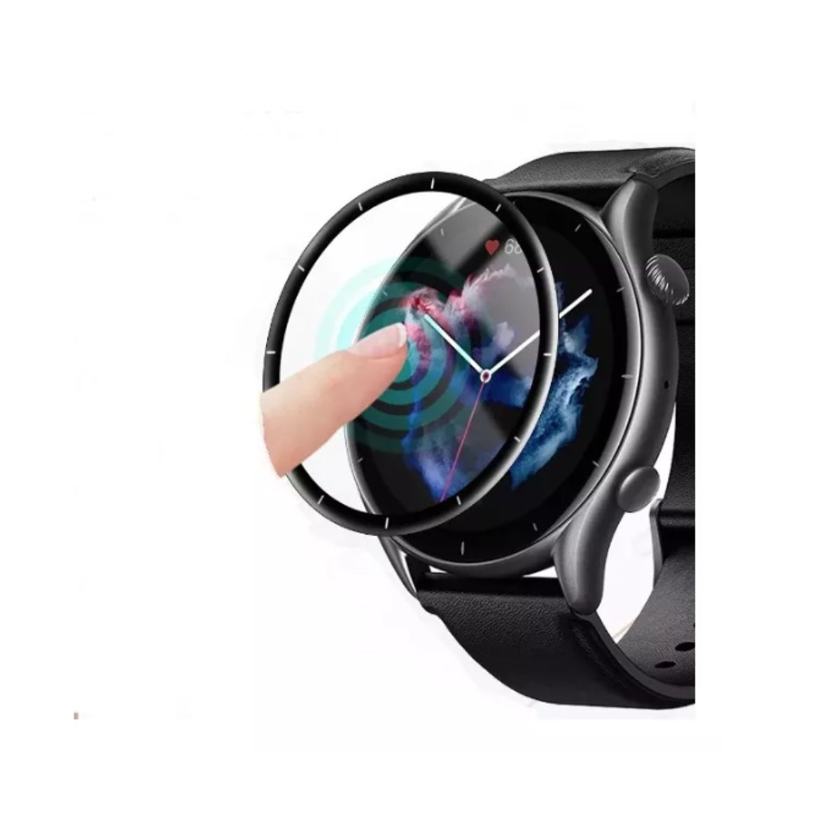 GENERICO - Protector De Pantalla 3d Para Amazfit Gtr 2
