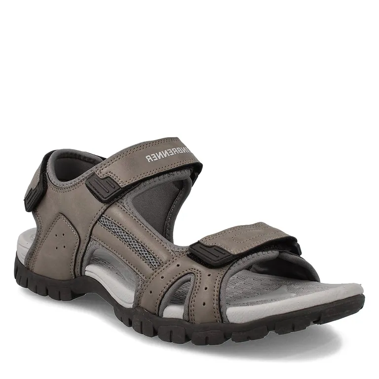 Sandalia Hombre Birmingham Gris Oscuro