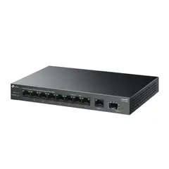 TP LINK - Switch 10 Puertos Gigabit con 8 Puertos PoE+ 1 SFP LS1210GP