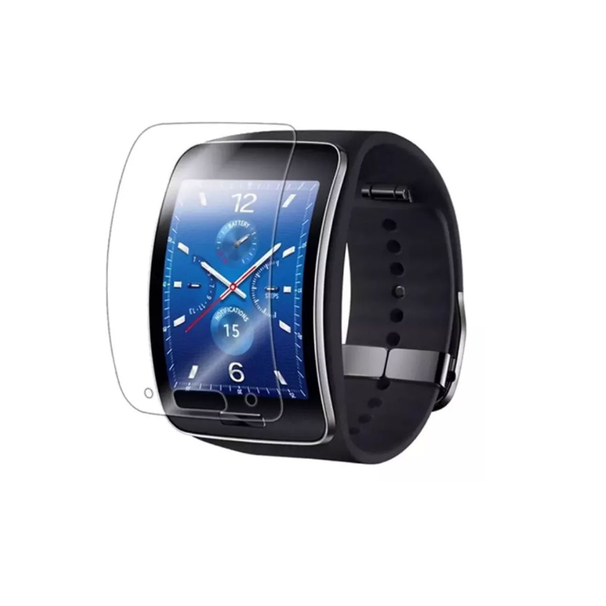 GENERICO - Pack Lamina Protectora De Tpu Para Samsung Gear S R750- 2un