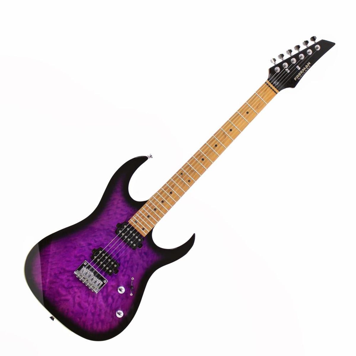 FREEMAN - Guitarra Eléctrica Freeman SRG-180 FMT DPB - Púrpura