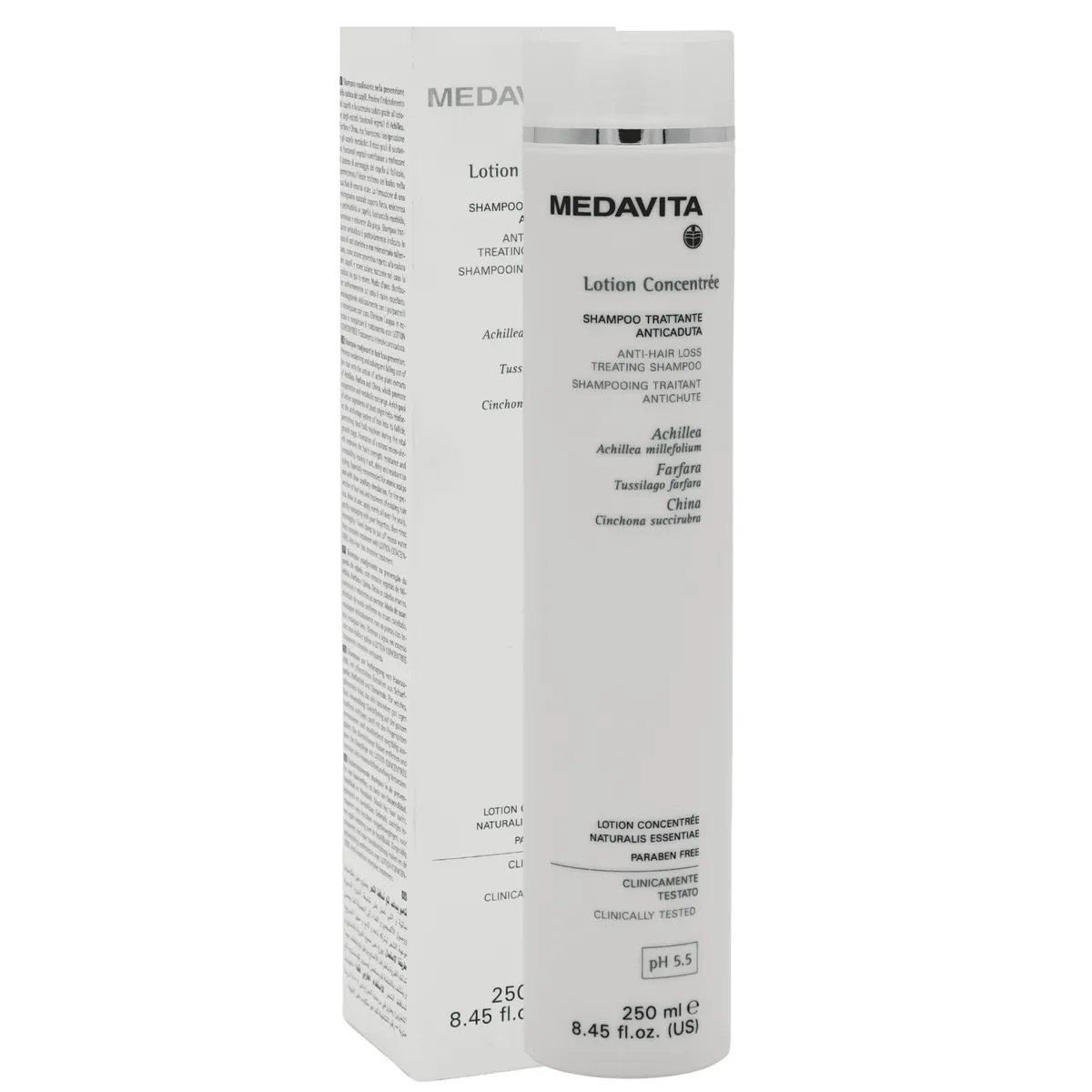 MEDAVITA - Shampoo Anticaída Medavita 250ml Profesional