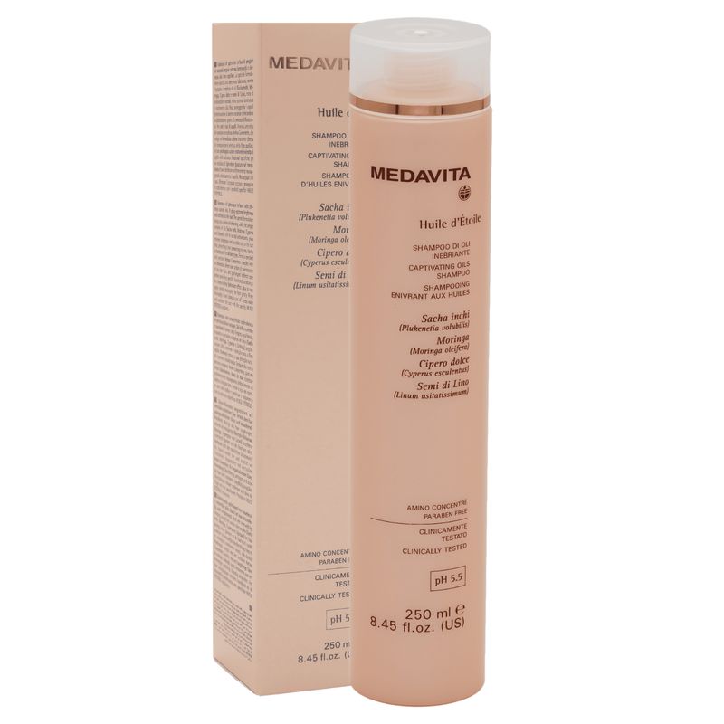 MEDAVITA - Shampoo Limpiador Medavita Oil 250ml Profesional