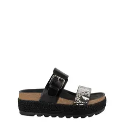 ALQUIMIA - Sandalia Mujer Negro Blay