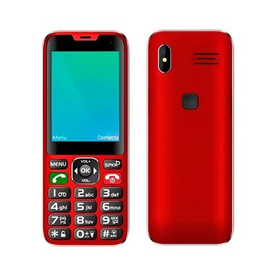 Imagen 2 del producto Telefono Celular Senior 4G Adulto Mayor TL487 Rojo