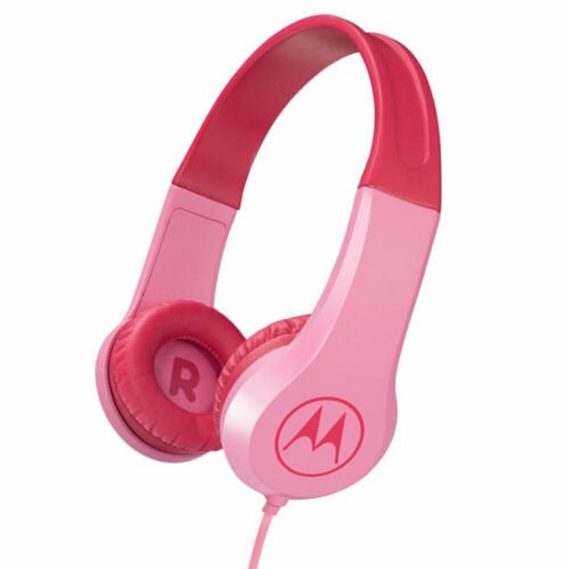 MOTOROLA - Audifonos Motorola SQUADS 200 BL para niño rosado