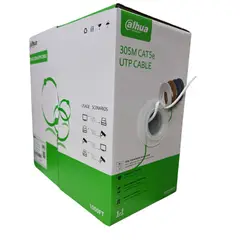 DAHUA - Cable de Red UTP 305M Cat5E Aleación Blanco