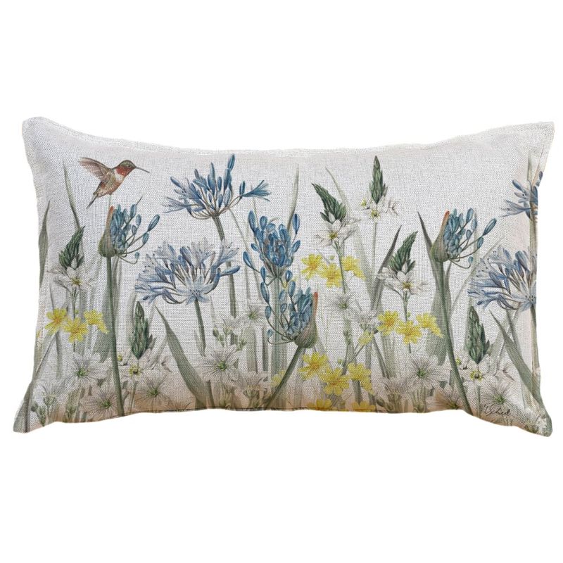 MARGARITA SCHEEL BY CASA ALVARINHO - Funda Cojín Jardín Agapantos 50x30