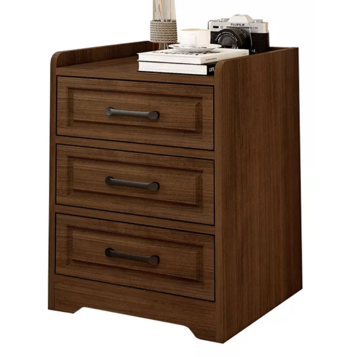 HOMER DESIGN - Velador 3 Niveles Con Cajones Homer Design 40*36*60cm estilo europeo