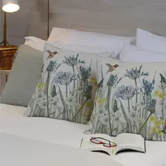 MARGARITA SCHEEL BY CASA ALVARINHO - Funda Cojín Jardín Agapantos 45x45