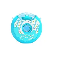 GENERICO - Botella De Agua De Donut De 380ml Para Niños-AZUL