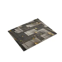 GENERICO - Alfombra Moderna Antideslizante Diseño Geométrico 3D 200X180cm