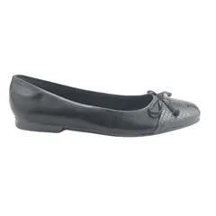 CHALADA - Zapato Mujer Negro Casual Nazzer-4