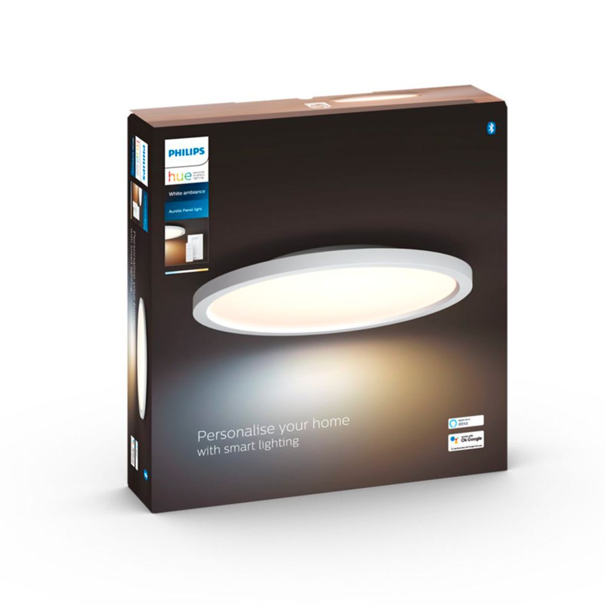 PHILIPS HUE - Lampara de Techo Aurelle Philips Hue