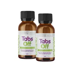 SWISS NATURE LABS - Tabs Off 2 Estuches Con Un Frasco De 15 Ml cada uno