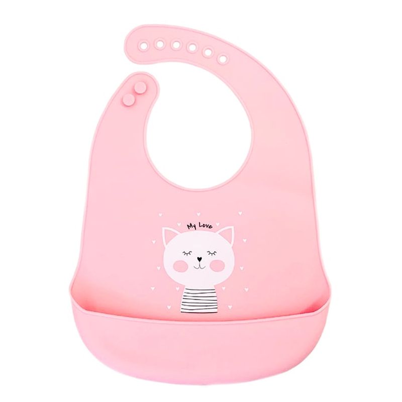 GENERICO - Baberos silicona para bebe