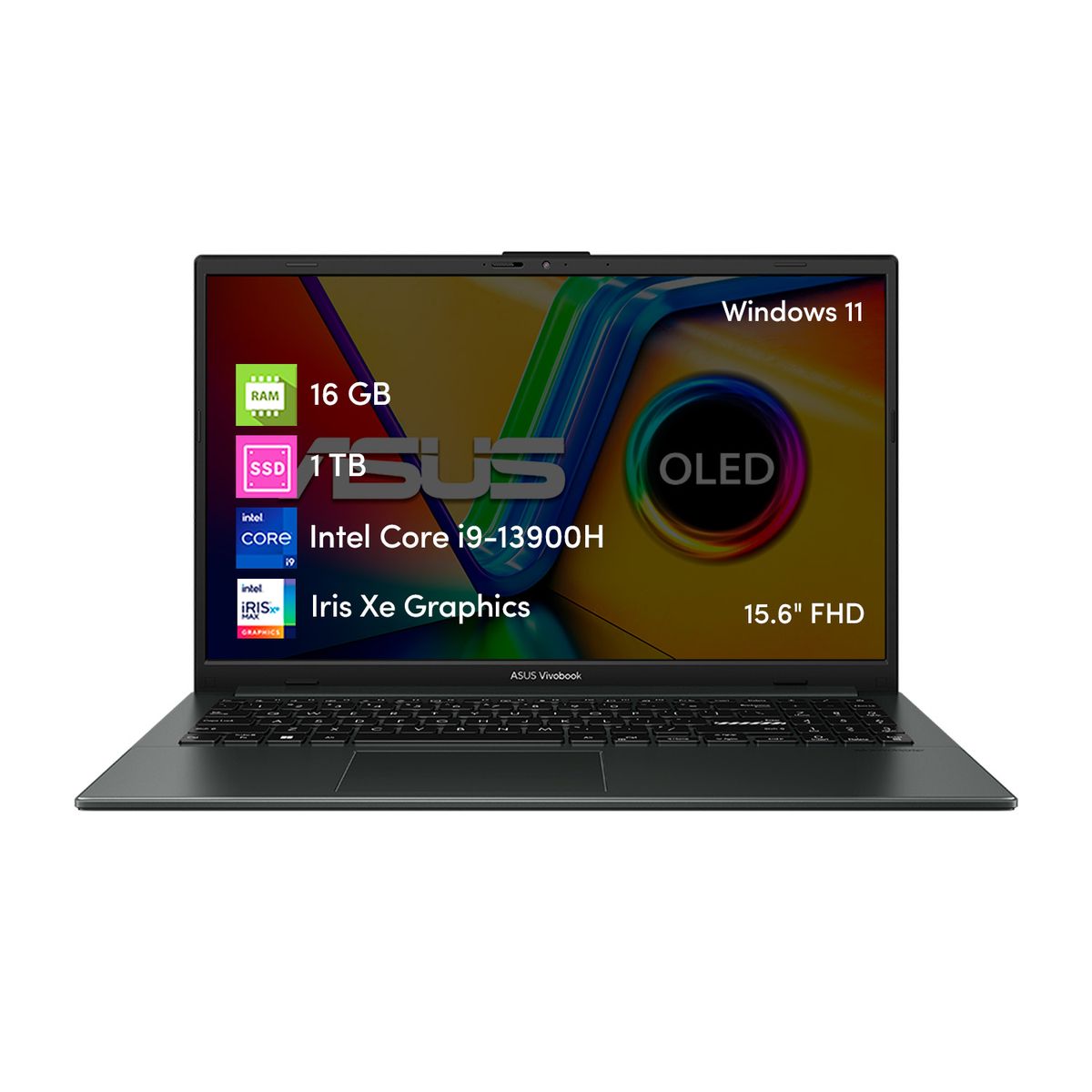 ASUS - Notebook Asus Vivobook 15 Intel i9 13va 16GB 1TB SSD 15.6 FHD W11