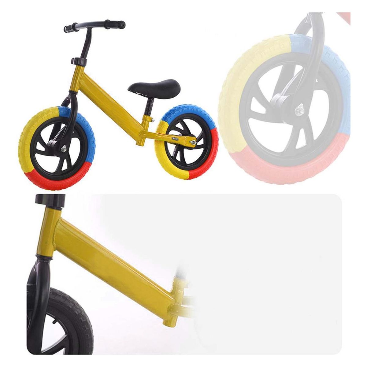 IMPORTCLICK - Bicicleta Equilibrio Sin Pedales Infantil Aprendizaje