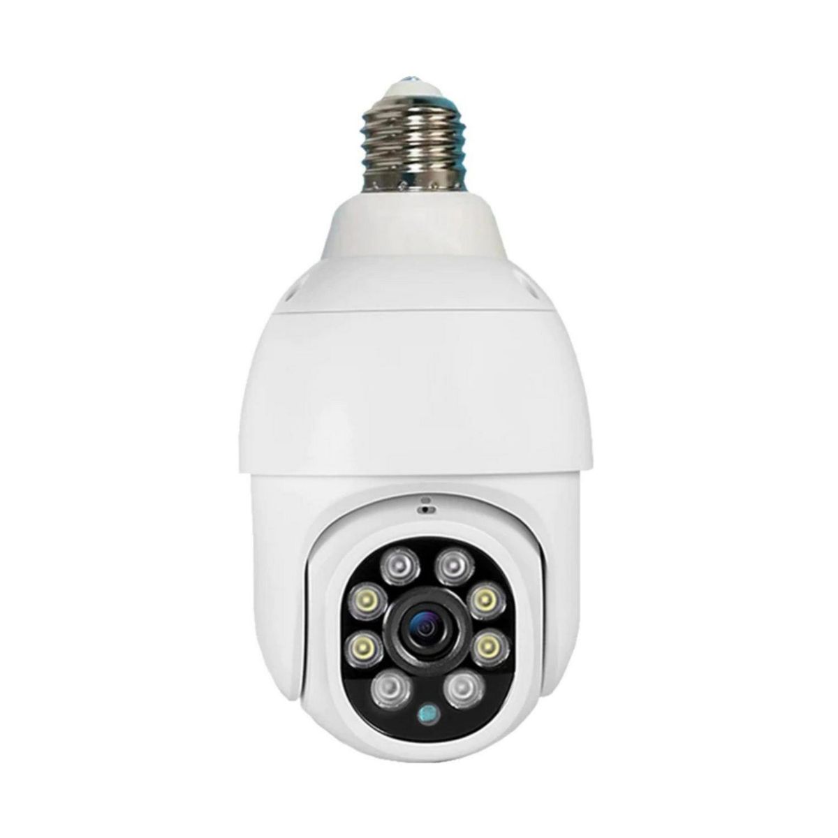 IMPORTCLICK - Cámara IP Tipo Ampolleta WIFI Seguimiento 360°