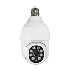 IMPORTCLICK - Cámara IP Tipo Ampolleta WIFI Seguimiento 360°