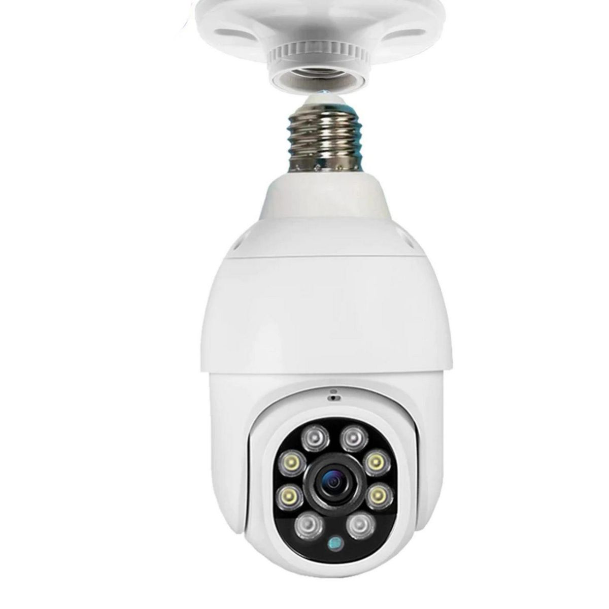 IMPORTCLICK - Cámara IP Tipo Ampolleta WIFI Seguimiento 360°