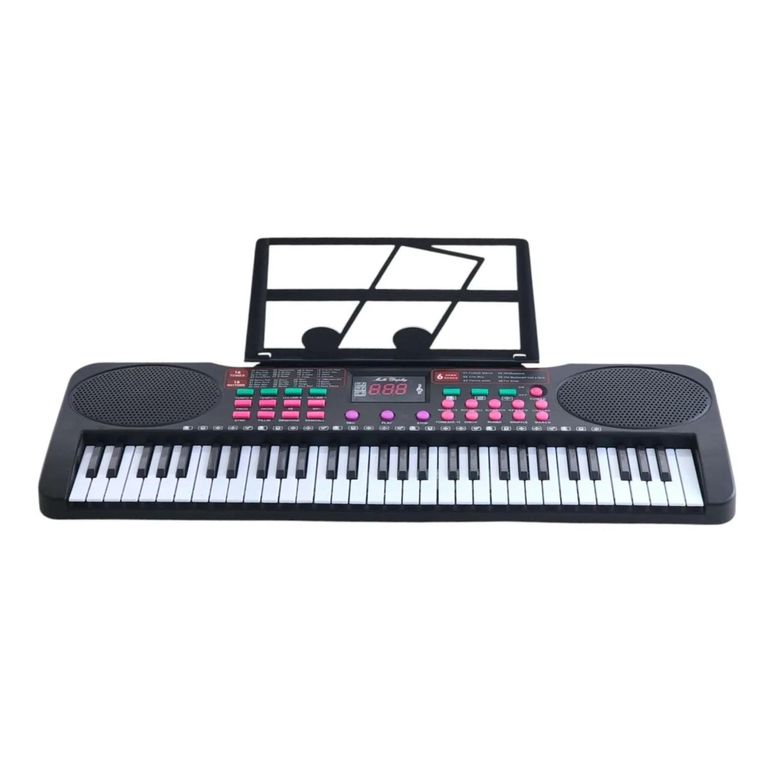 Teclado Piano Musical Digital 61 Teclas 16 Tonos