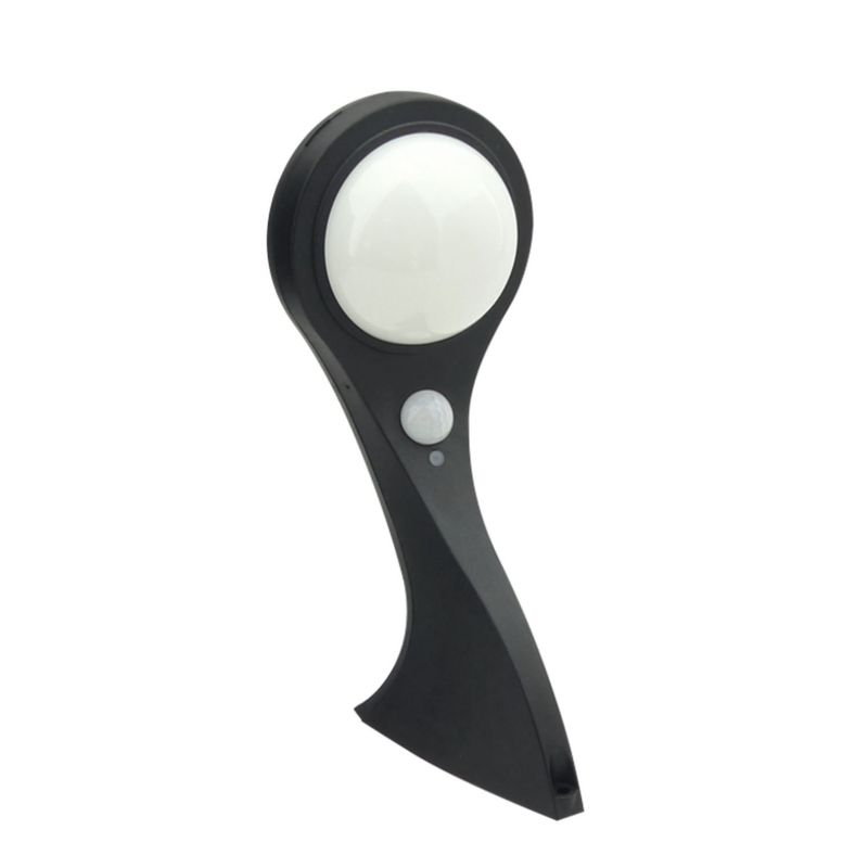 IMPORTCLICK - Foco Mini Solar Pared Mica Blanca Sensor Movimiento IMPORTCLICK