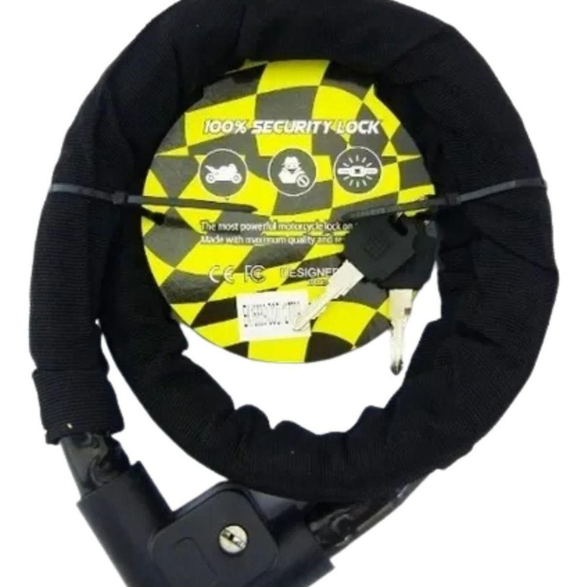 IMPORTCLICK - Cadena Motos Bicicletas Tubular Funda 120 CM