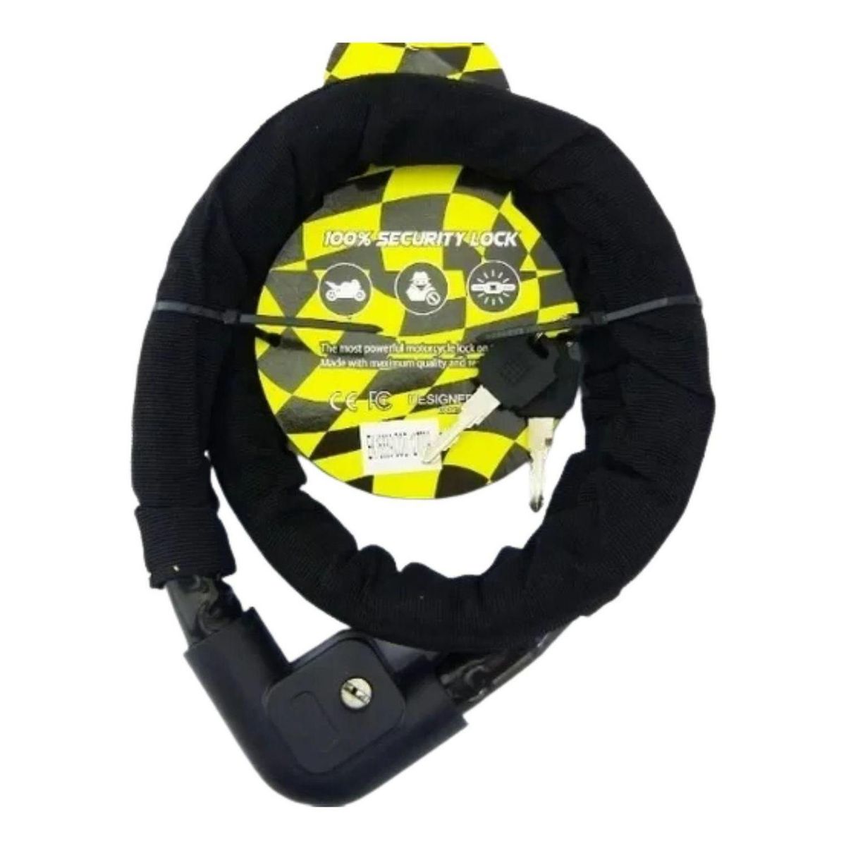 IMPORTCLICK - Cadena Motos Bicicletas Tubular Funda 120 CM