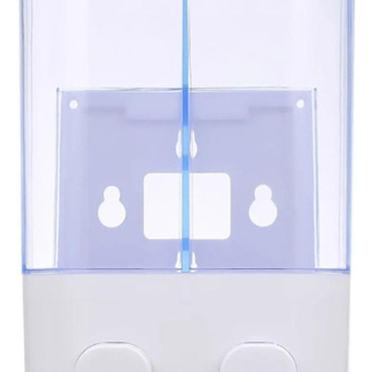IMPORTCLICK - Dispensador Jabón Baño Doble Blanco - Blanco