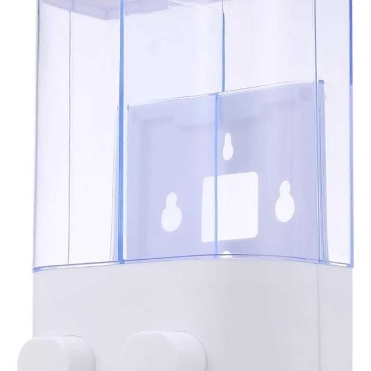 IMPORTCLICK - Dispensador Jabón Baño Doble Blanco - Blanco