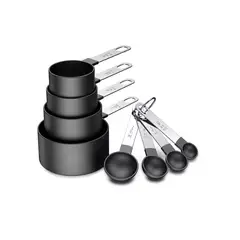 GENERICO - Set 8 De Para Cocinar Y Hornear Con Taza Medidora Y Cuchara