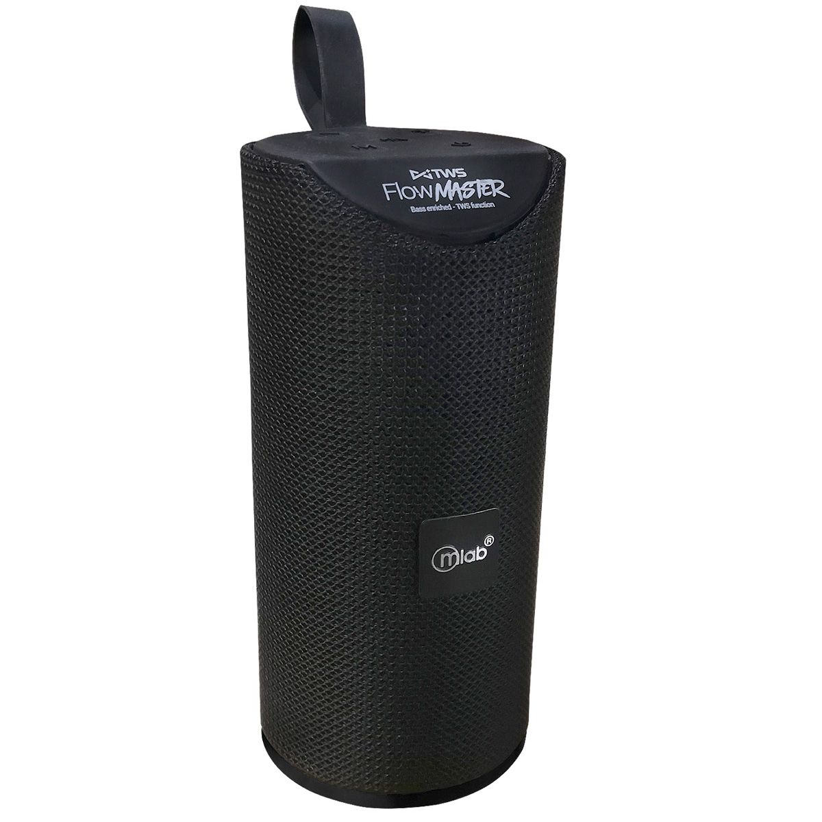 MICROLAB - Parlante Bluetooth Portatil Flow Master TWS Mlab Negro