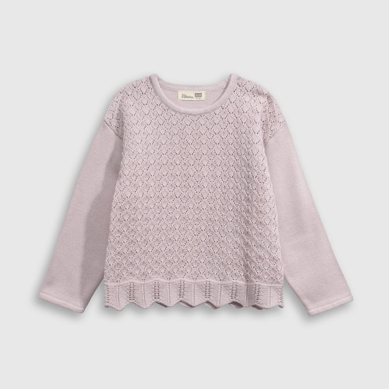 COLLOKY - Sweater Niña Violeta 54748 Colloky
