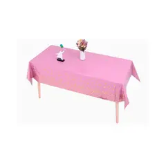 GENERICO - Mantel de Mesa Color Rosa