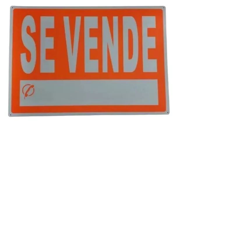 GENERICO - Señalética Se Vende 90x60cm Grande Semi Rígido