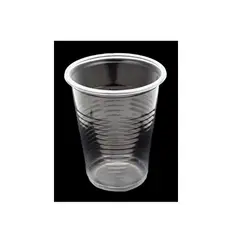 GENERICO - Vasos de Plástico Transparente 200ml 50pcs
