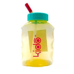 GENERICO - Botella Toma Jugo Kido Amarillo - Amarillo