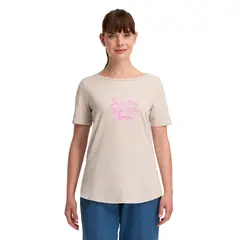 PANAMA JACK - Polera Manga Corta Mujer Beige