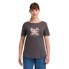 PANAMA JACK - Polera Manga Corta Mujer Gris