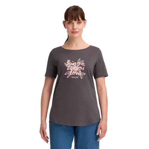 PANAMA JACK - Polera Manga Corta Mujer Gris