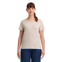 Polera Manga Corta Mujer Beige