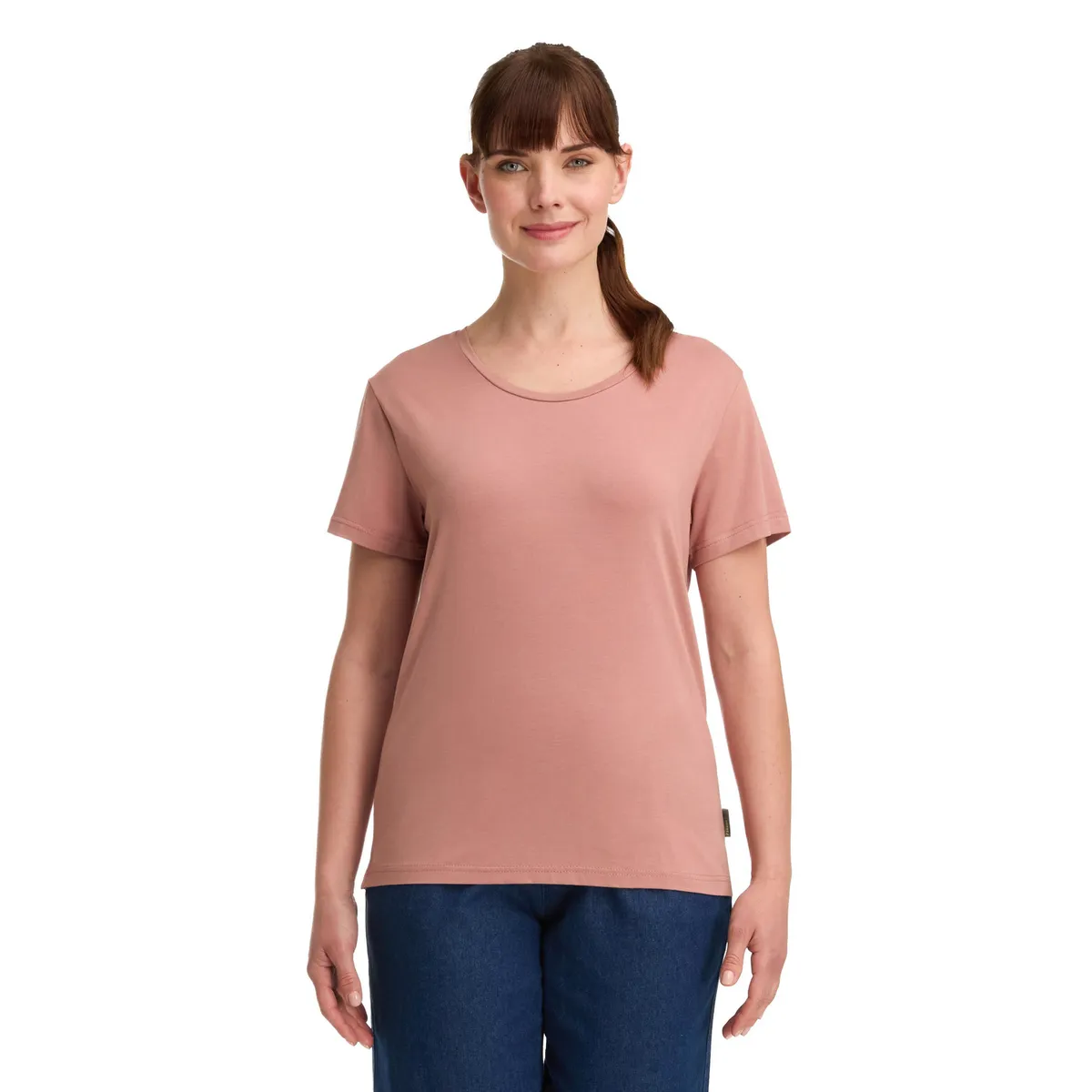 PANAMA JACK - Polera Manga Corta Mujer Rosado Panama Jack