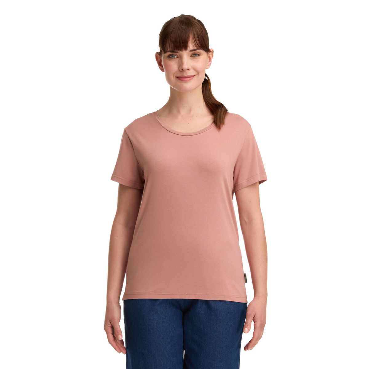 PANAMA JACK - Polera Manga Corta Mujer Rosado Panama Jack