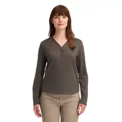 PANAMA JACK - Polera Manga Larga Mujer Gris