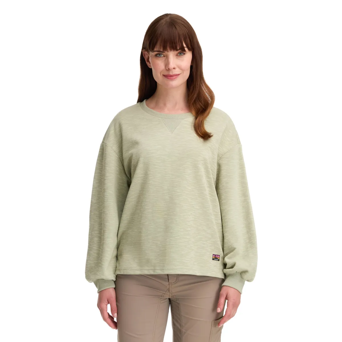 PANAMA JACK - Polerón Mujer Verde Panama Jack