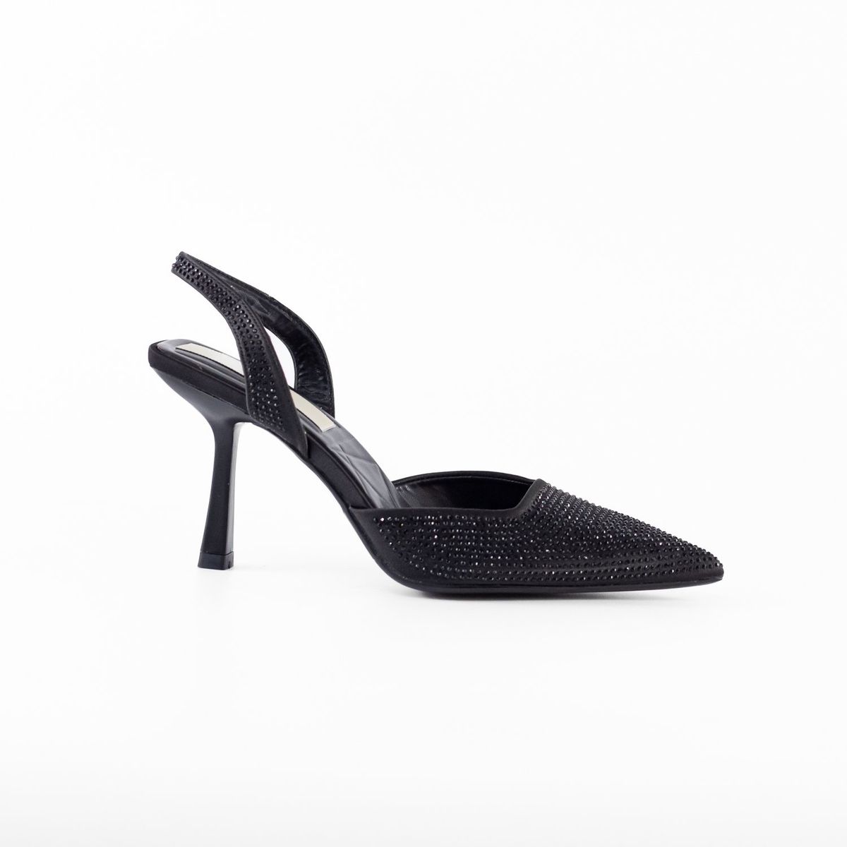 MAILEA - Stilleto Fiesta Full Strass 042 Mujer Negro Mailea