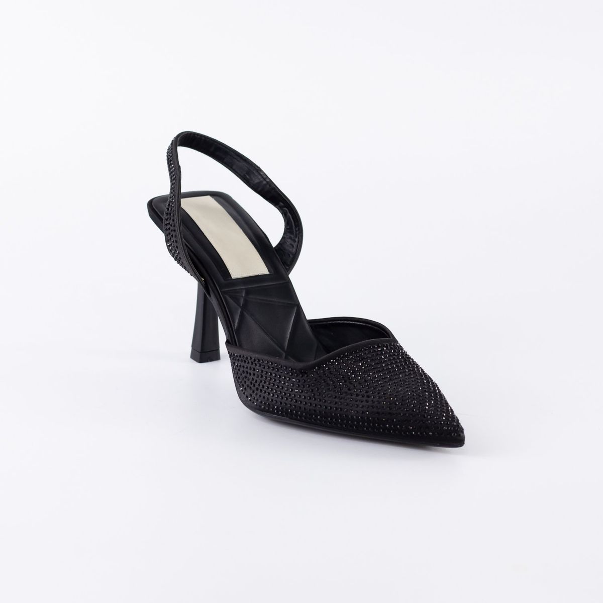 MAILEA - Stilleto Fiesta Full Strass 042 Mujer Negro Mailea
